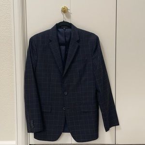 Banana Republic Blue Checkered Sport Coat